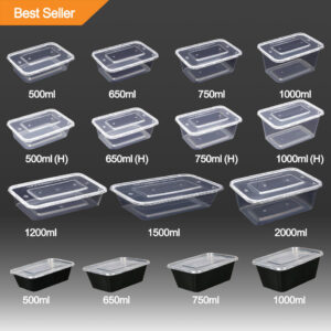 Disposable Plastic Food Containers With Lids