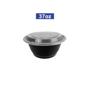 68-37oz Disposable Plastic Soup Noodle Bowl