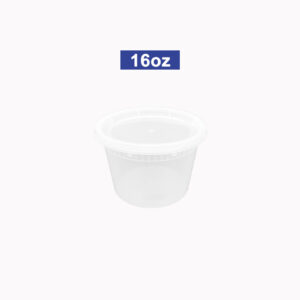 16oz Round Deli Container