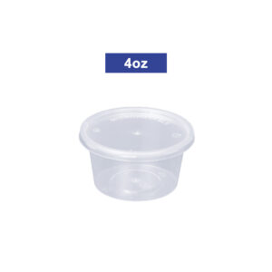 4oz Plastic Sauce Cup